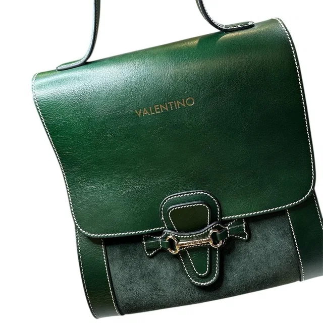 Valentino Garavani Dark Green Leather And Suede Bag-Brand New No Tag in green Suede from Poshmark