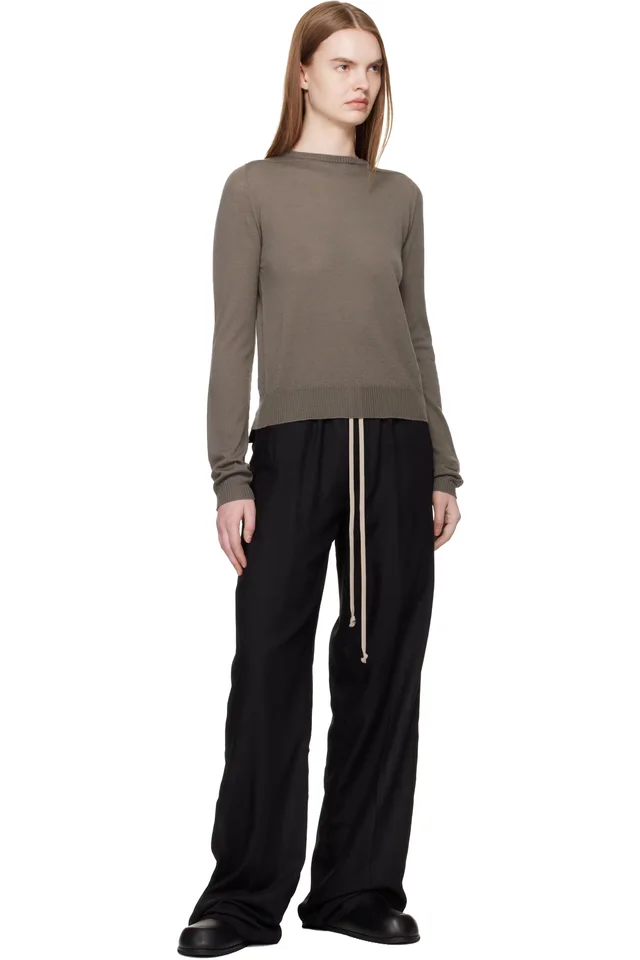 Rick Owens Black Temple Mule Granola Loafers, photo 5 of 5 from SSENSE
