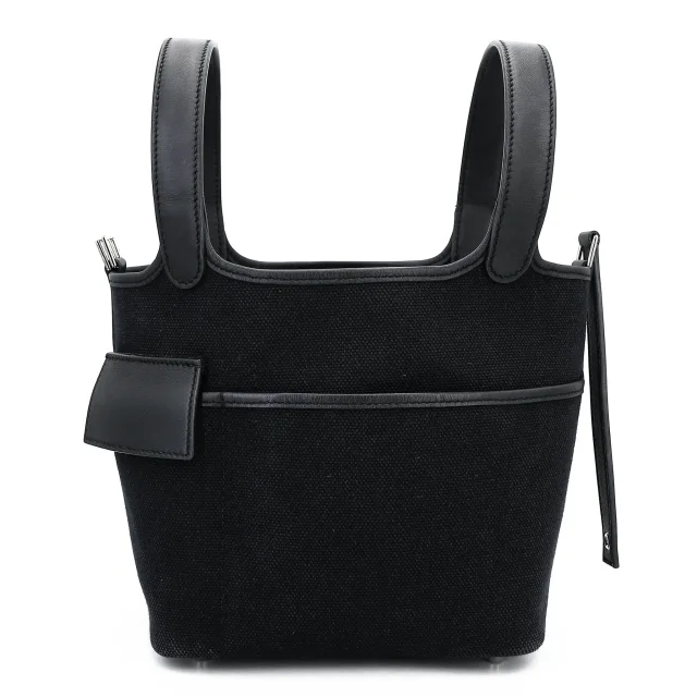 Hermès Picotin Lock PM Cargo Noir (89) in Black Swift leather from Ginza Xiaoma, photo 4 of 4