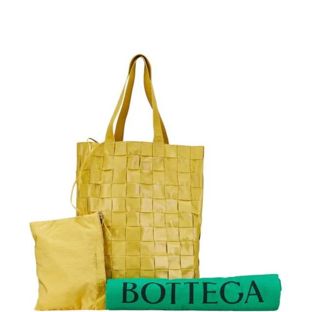 Bottega Veneta Pouch tote bags in Woven leather from The Brand Collector