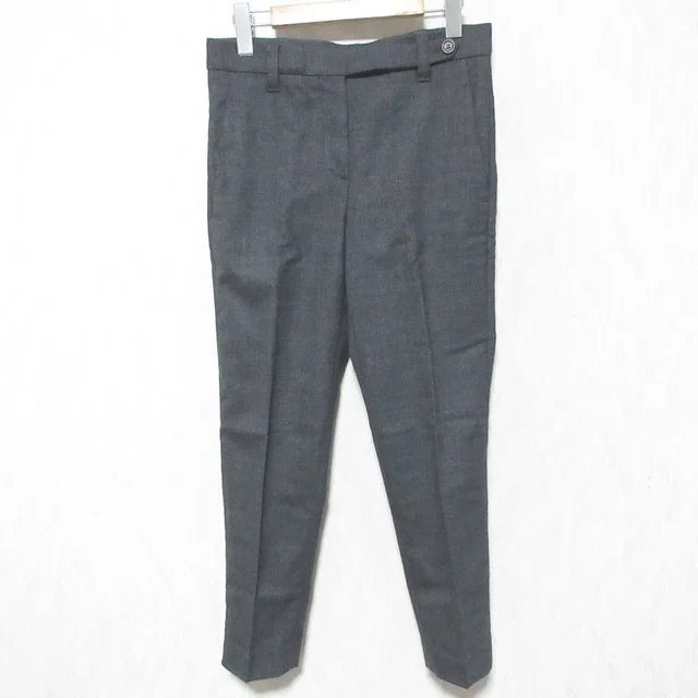 Brunello Cucinelli Moniere Decoration Stretch Tapered Trousers Pants 40 Dark from The Reluxe