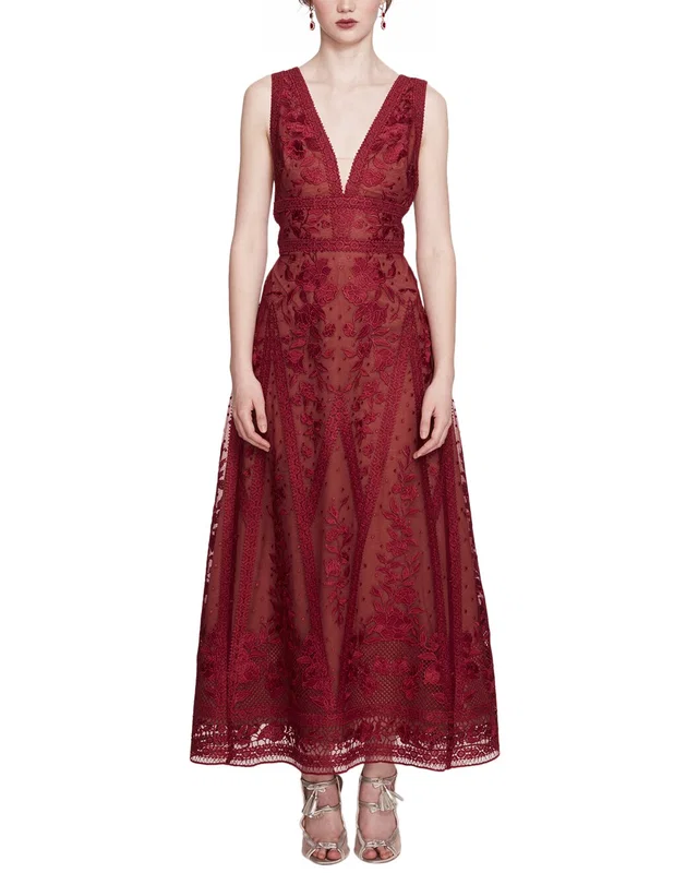 Marchesa Notte Midi Dress, image 1 of 1 from Rue La La