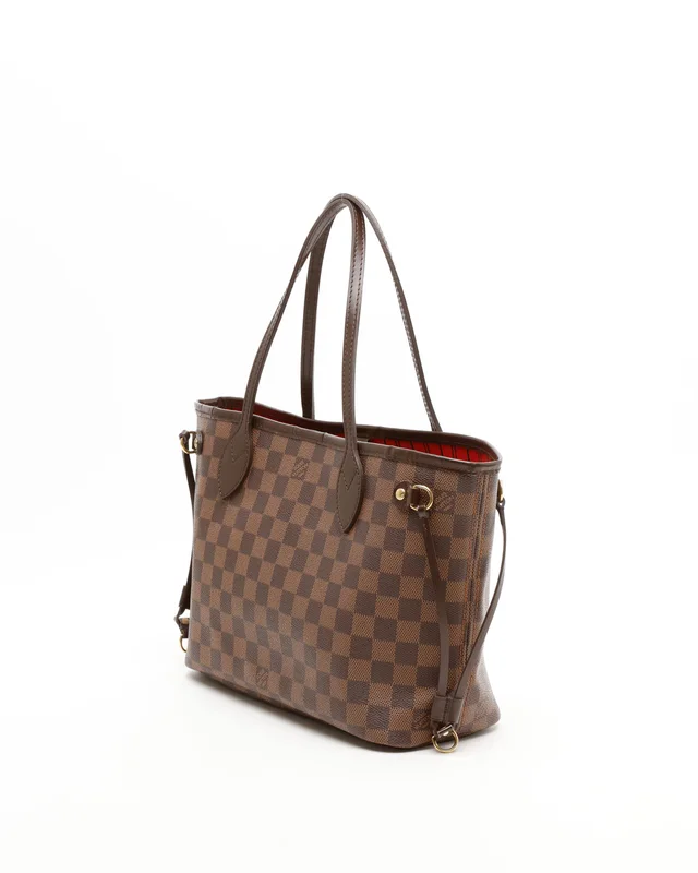 Louis Vuitton Damier Neverfull PM Tote Bag in Canvas from A Retro Tale, photo 3 of 8