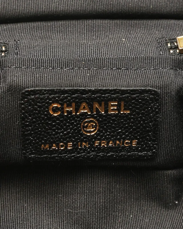 Chanel Caviar Mini Vanity Bag in Caviar leather from A Retro Tale, photo 8 of 10