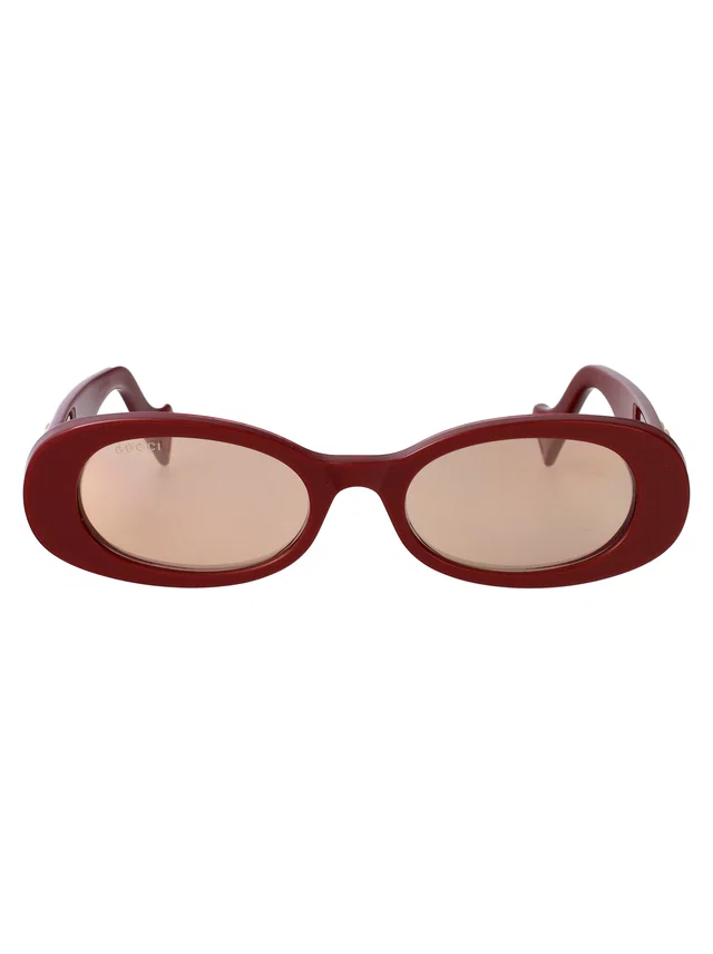 Gucci Gg0517s Sunglasses — Burgundy Acetate in Burgundy from HEWI