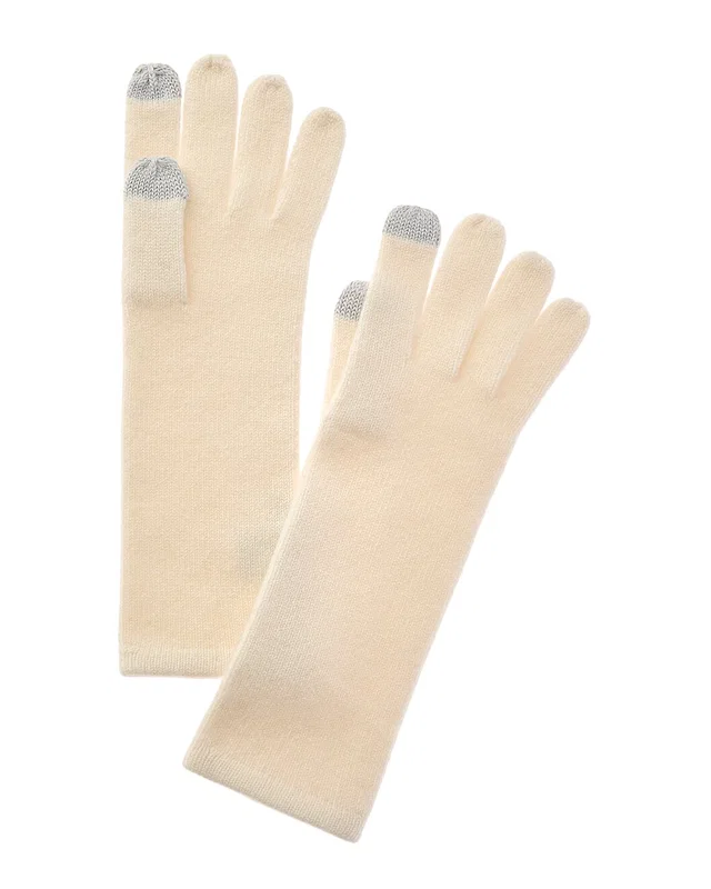 Sofia Cashmere sofiacashmere Mid-Length Touchscreen Cashmere Gloves, image 1 of 1 from Rue La La