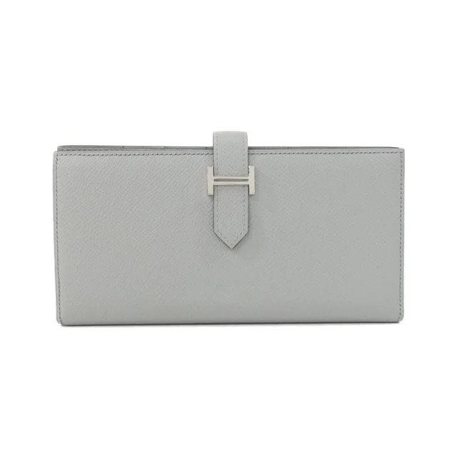 Hermès Bearn Soufflet Wallet in Epsom leather from The Reluxe