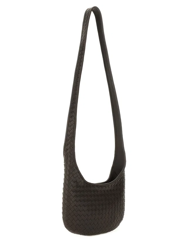 Bottega Veneta Veneto Shoulder Bag — Brown Leather in Brown Leather from HEWI
