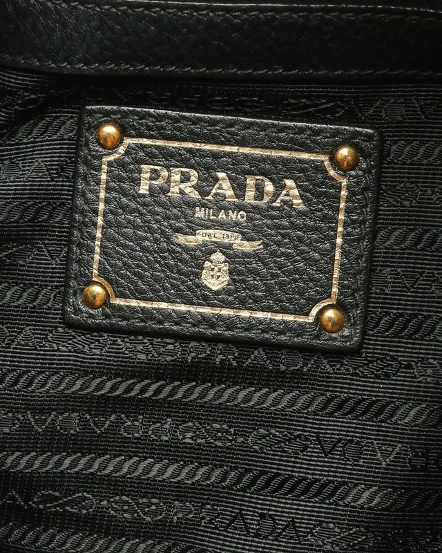Prada Vitello Phenix Hobo Bag in Denim from A Retro Tale, photo 8 of 10