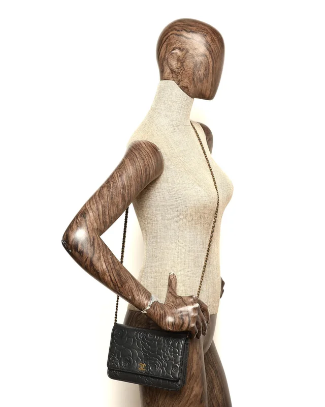 Chanel Camellia Wallet On Chain Bag in Leather from A Retro Tale, photo 9 of 9