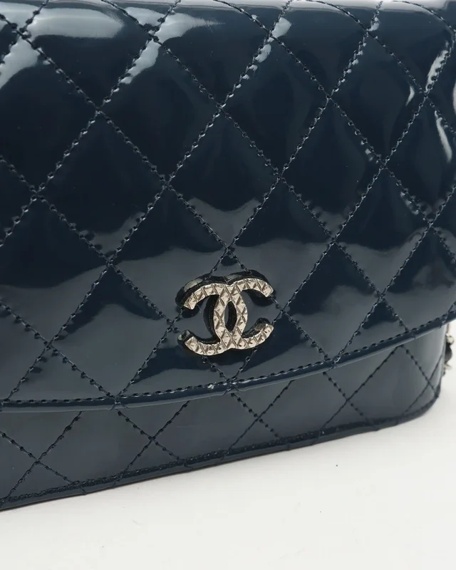 Chanel Patent Wallet On Chain Bag in Patent leather from A Retro Tale, photo 7 of 13