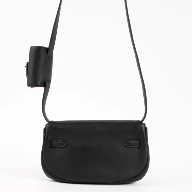 Hermès Kelly Moove Black Swift PHW in Black Swift leather from Labellov, photo 4 of 8