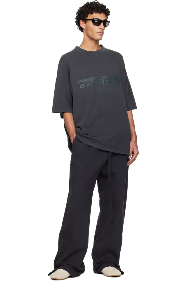 Gray Holiday 'Fear Of God Essentials' 90s T-shirt, photo 4 of 4 from SSENSE