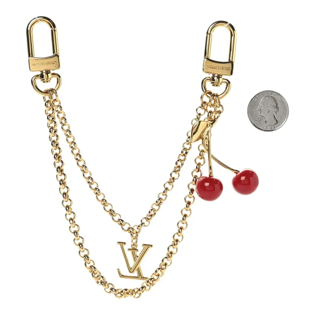 LV x TM Cerise Bag Chain from FASHIONPHILE, photo 2 of 5