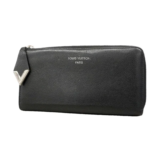 Louis Vuitton Wallet Portefeuille Comet Noir in Black from The Reluxe