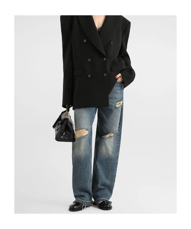 Dolce & Gabbana 5-pocket denim trousers, photo 3 of 6 from SENSER