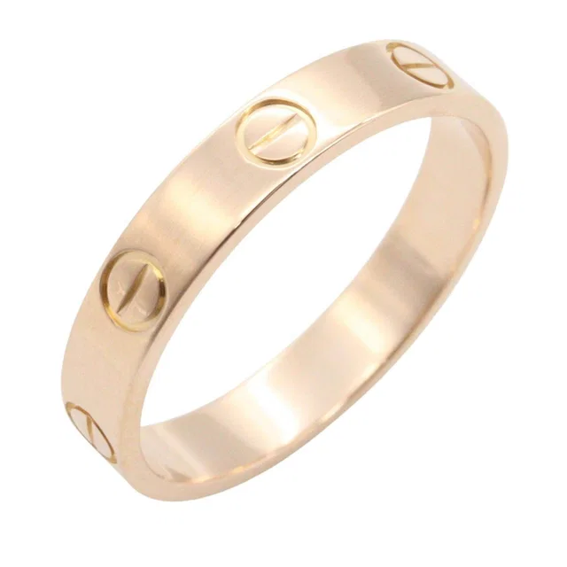 Cartier Mini Love Ring Au750 Ring Size 14 from LuxUness