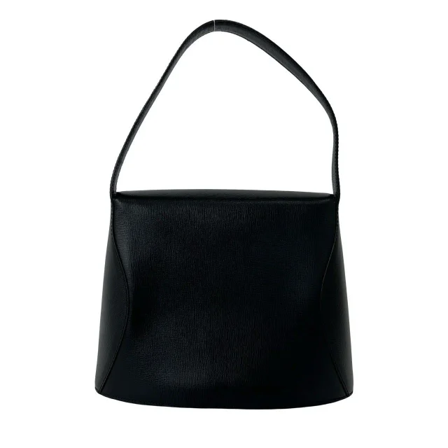 Dior Leather Handbag in Black Leather from LuxUness, photo 3 of 10