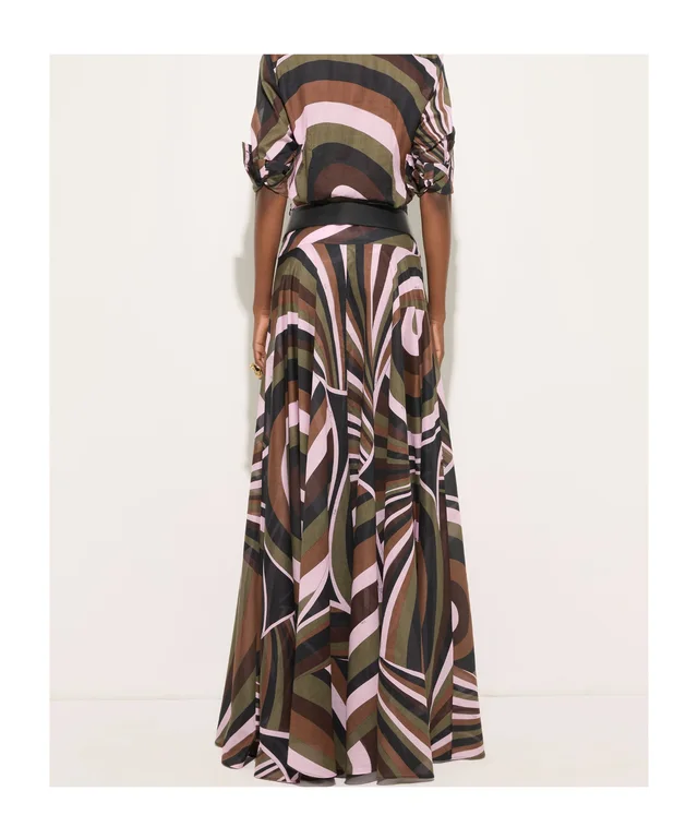 Emilio Pucci PUCCI Graphic Long Skirt, photo 4 of 5 from SENSER