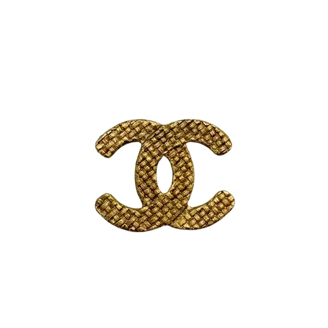 Chanel Vintage Brooch Cocomark Gold Accessory 29 in Gold from Luxury Promise