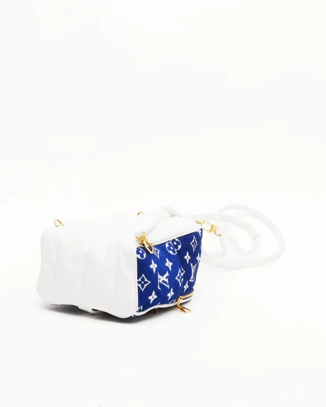 Louis Vuitton Mini Velvet Palm Springs Match Jacquard Backpack in Velvet from A Retro Tale, photo 4 of 9