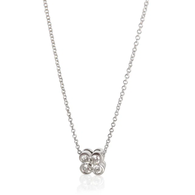 Tiffany & Co. Platinum Diamond Lace Pendant 950 from HEWI