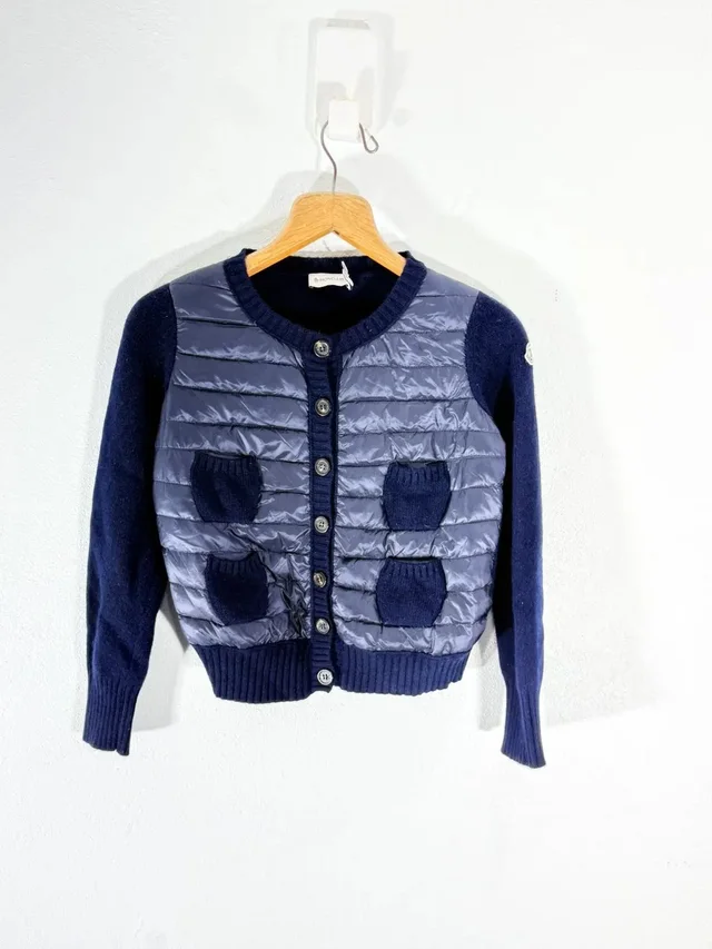 Moncler Maglione Tricot Allá Coreana in blue from Grailed