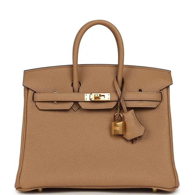 Hermès Birkin 25 Chai Togo Gold Hardware in Togo leather from Madison Avenue Couture
