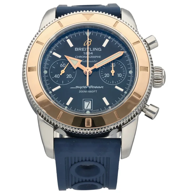 Breitling Superocean U23370 44mm Bi-Colour Watch from H&T