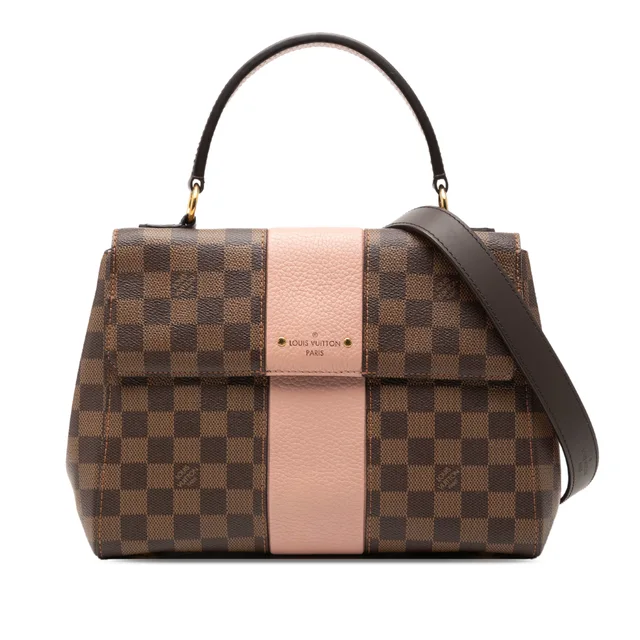 Brown Louis Vuitton Damier Ebene Bond Street Satchel in Brown Canvas from Designer Revival, photo 1 of 1