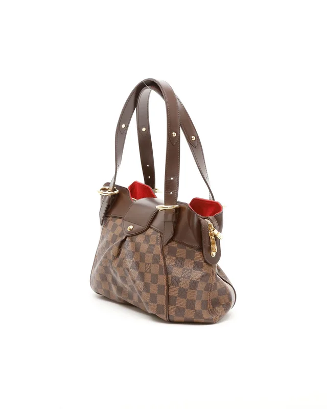 Louis Vuitton Damier Ebene Sistina PM Shoulder Bag in Brown from A Retro Tale, photo 3 of 9