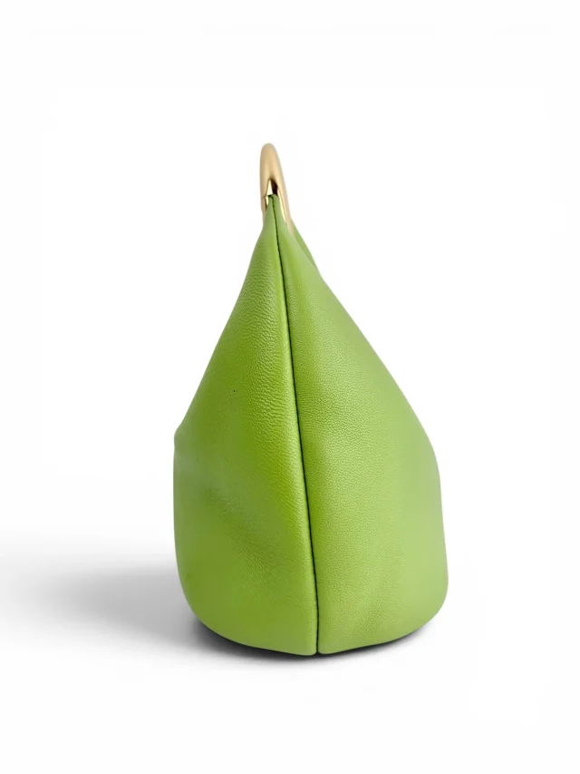 Jacquemus Green Leather Le Petit Calino in Green Leather from Season 2 Consign, photo 3 of 10