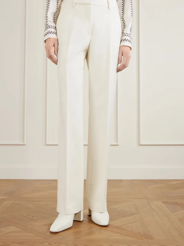 GABRIELA HEARST Luke 90 textured-leather Chelsea boots in White, photo 2 of 2 from NET-A-PORTER (Canada)