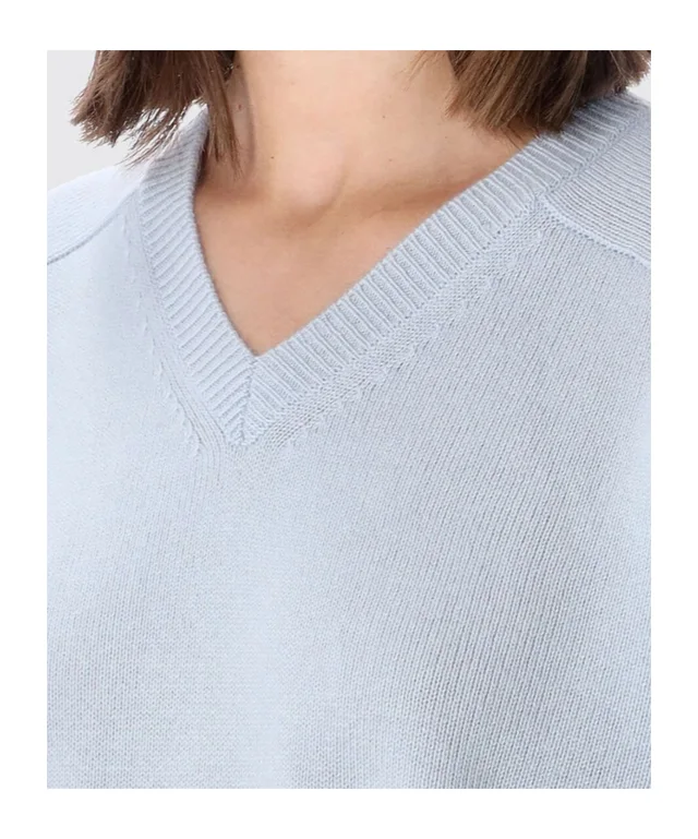 LouLou de Saison Anzor Boxy V-Neck Sweater, photo 3 of 3 from SENSER