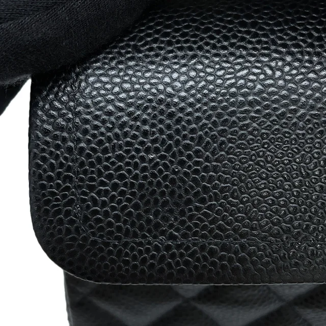 Chanel Matelasse23 Flap Chain Shoulder Bag BlackA01113 Caviar Leather Size 23 in Caviar leather from GALLERY RARE, photo 14 of 18