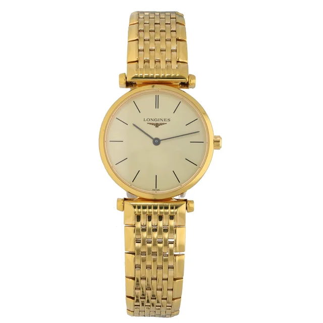 Longines La Grande Classique L4.209.2 23mm Gold Plated Watch in Gold from H&T