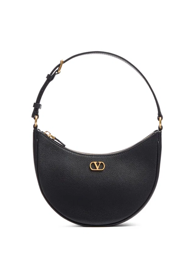 Valentino Garavani Mini Bag — Black Calf Leather in Black Calfskin from HEWI