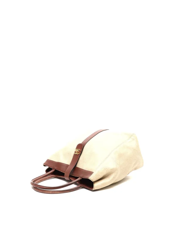 Chanel Linen Canvas Tote Bag in Canvas from A Retro Tale, photo 5 of 13