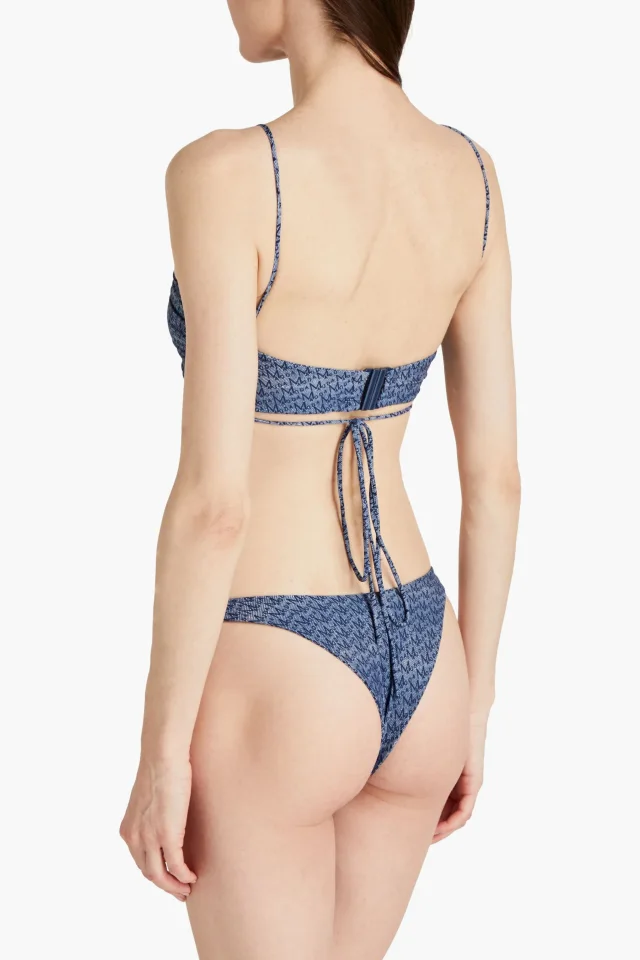 Magda Butrym Monogram-Print Low-Rise Bikini Briefs, photo 3 of 4 from THE OUTNET
