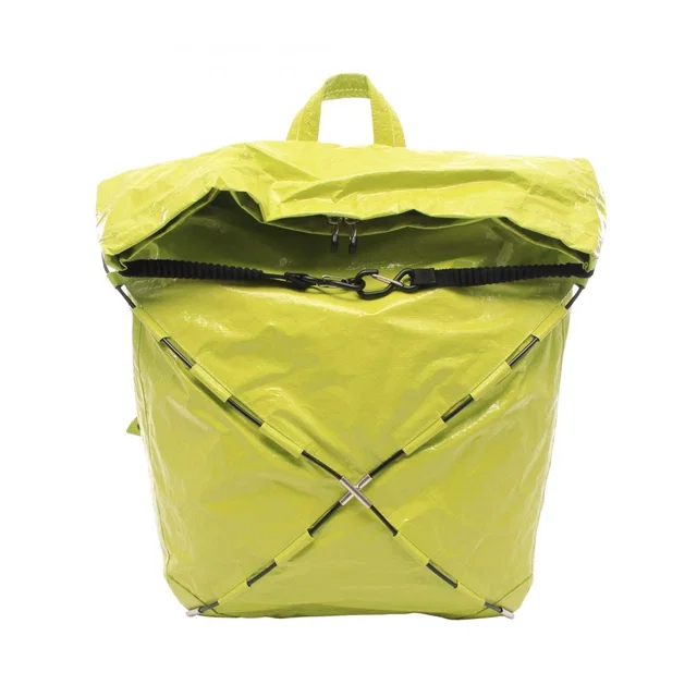 Bottega Veneta Backpack Tent Yellow Nylon in Yellow Nylon from The Reluxe