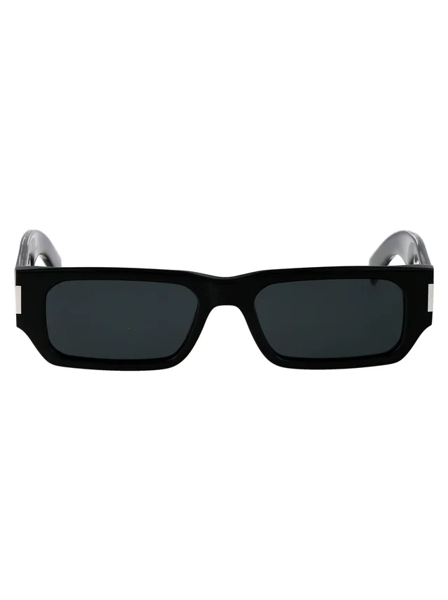Saint Laurent Sl660 Sunglasses — Black Resin in Black Resin from HEWI