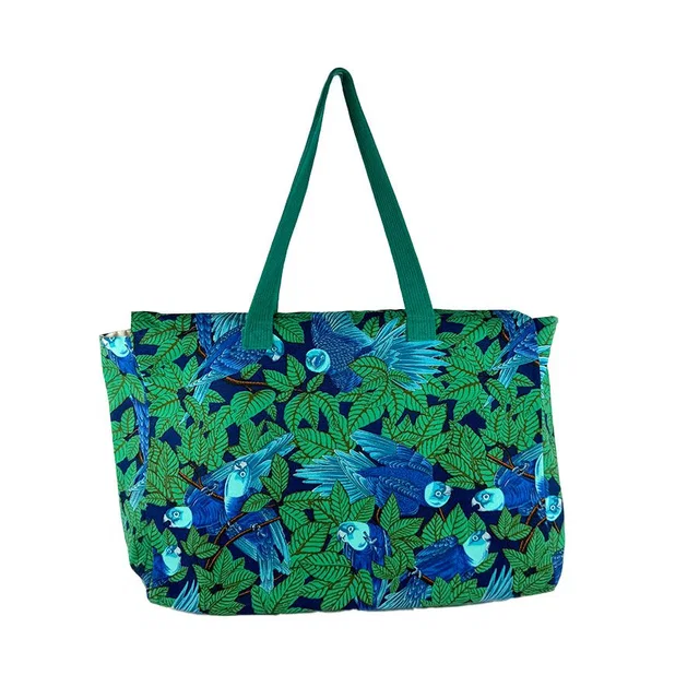 Hermès Tote Green in Green Canvas from The Reluxe