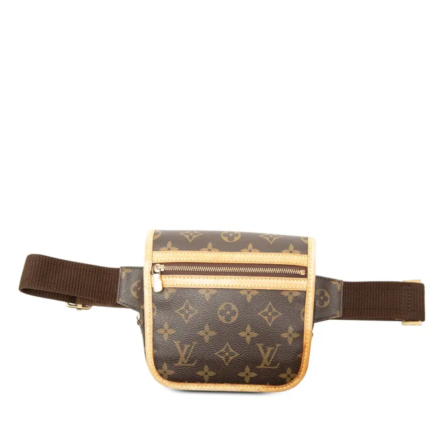 Brown Louis Vuitton Monogram Bosphore Belt Bag in Brown Coated canvas from Designer Revival, photo 1 of 1