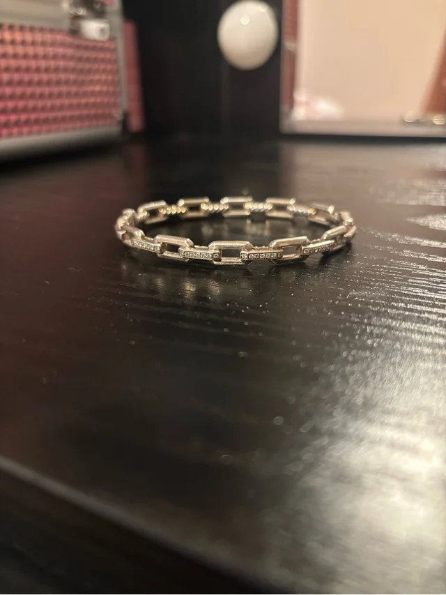 David Yurman Stax Link Bracelet With Pav Diamonds in gold from Poshmark