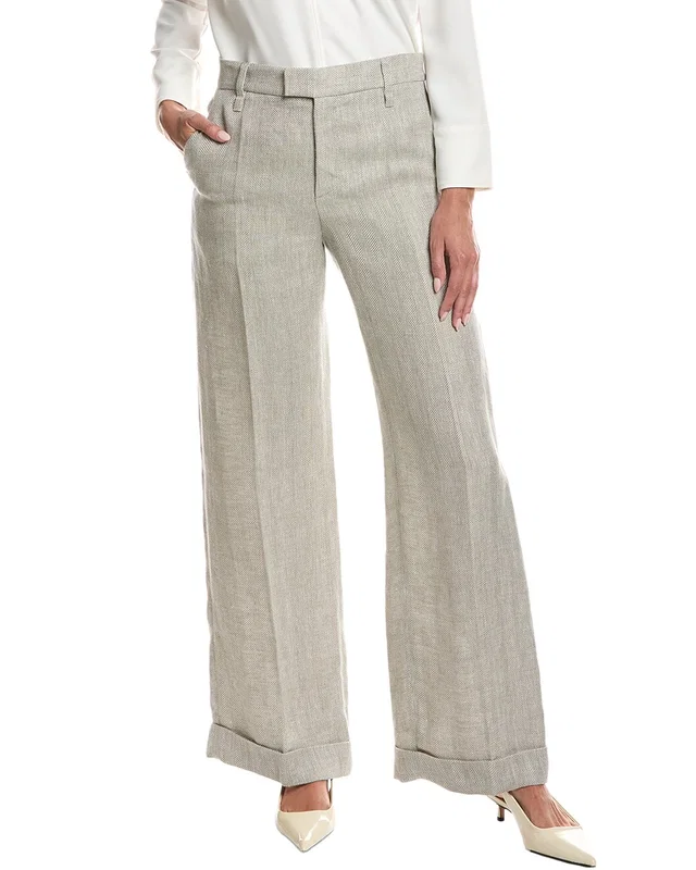Brunello Cucinelli Linen Pant, image 1 of 1 from Gilt