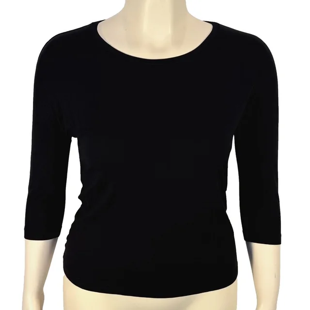 Max Mara Knit Top Shirt Women's M/L Black 3/4 Dolman Sleeve Made In Italy St in black from Poshmark