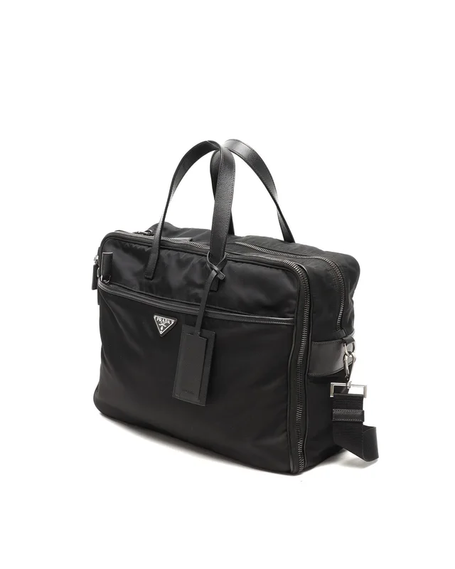 Prada Tessuto Business Bag in Nylon from A Retro Tale, photo 2 of 8
