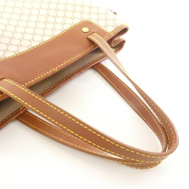 Celine Hand bag in BEIGE / GOLD metal fittings canvas from KOMEHYO, photo 4 of 7