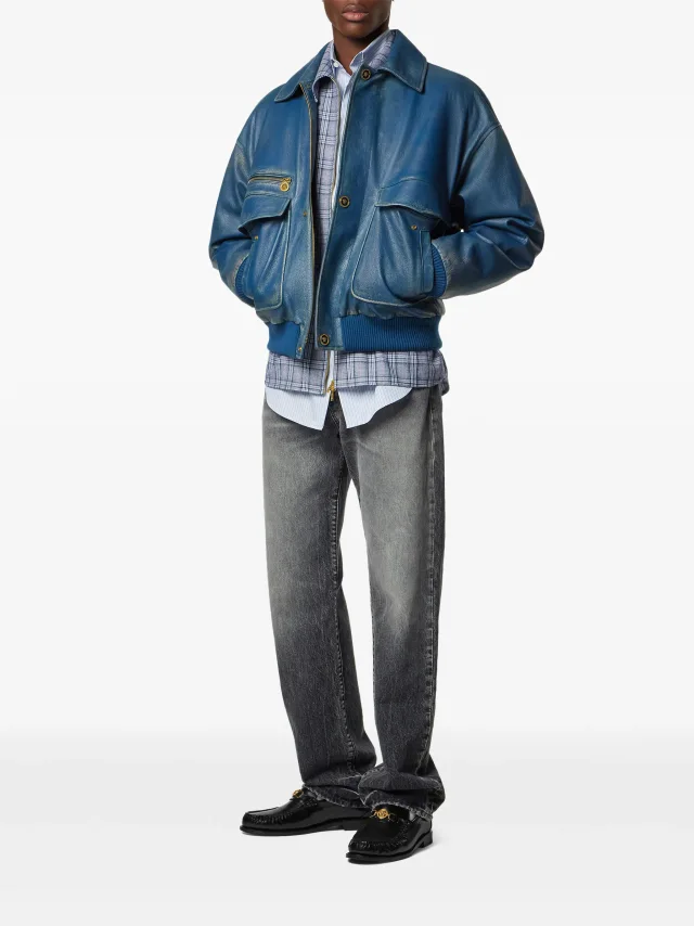 Versace loose jeans, photo 2 of 2 from FARFETCH