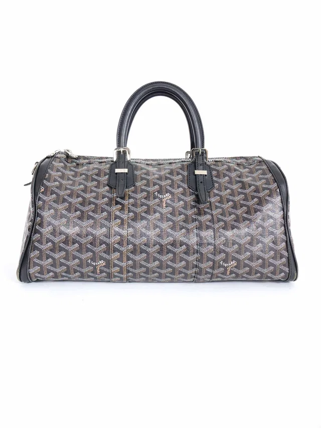 Goyard Goyardine Croisiere 35 in Woven leather from Arcade Vintage